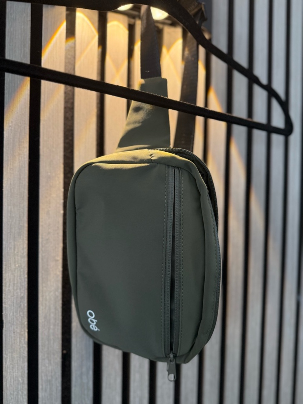 OBE Minimal Olive Green Men's Sling Belt Bag